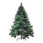Gorgeous Dark Green Classic Needle Christmas-tree with glitter - 6 Feet
