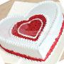 Romantic Red Velvet Heart Cake- queen of all layer cakes.