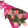 Romantic Pink Roses Bouquet