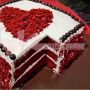 Delicious Red Velvet Square Cake- queen of all layer cakes.